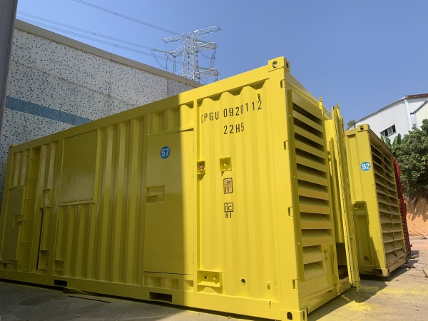 中山本地1200kw 大型柴油發(fā)電機租賃